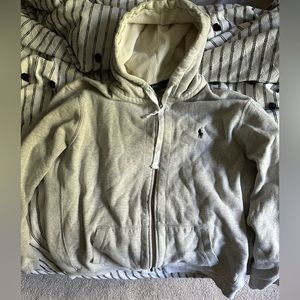 Polo ralph lauren zip up hoodie